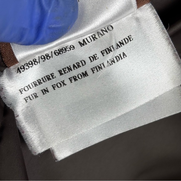 Vintage Moncler Long Down Puffer Coat Jacket Size 3 Knee length Brown Quilted - Picture 13 of 15